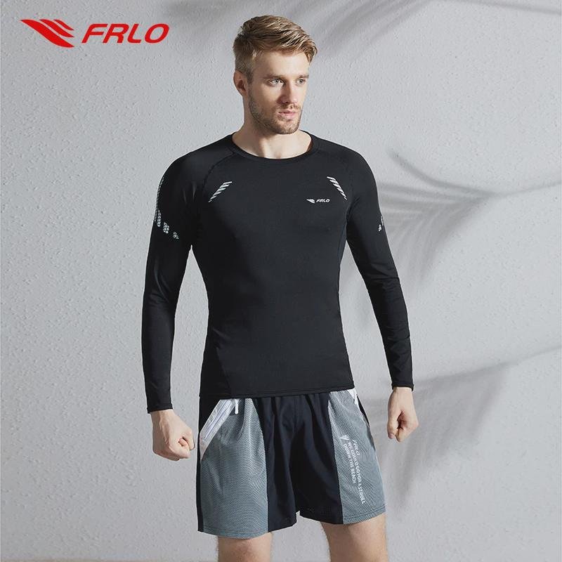Swimming suit, long-sleeved, dry-dry-free-skinned, specialized swimming training for surfing men on the sea