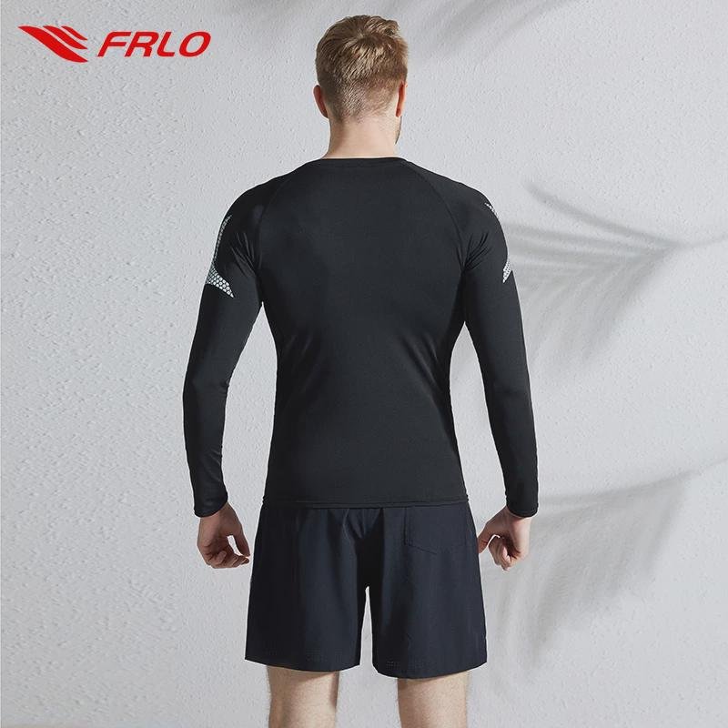Swimming suit, long-sleeved, dry-dry-free-skinned, specialized swimming training for surfing men on the sea
