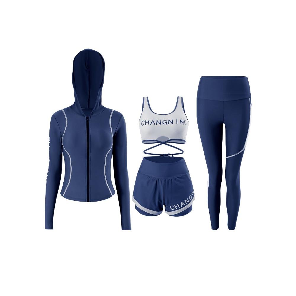 Conservative, long-sleeved, long-sleeved, dry-swam-swam-swam-swam by sea, big, thin swimsuit