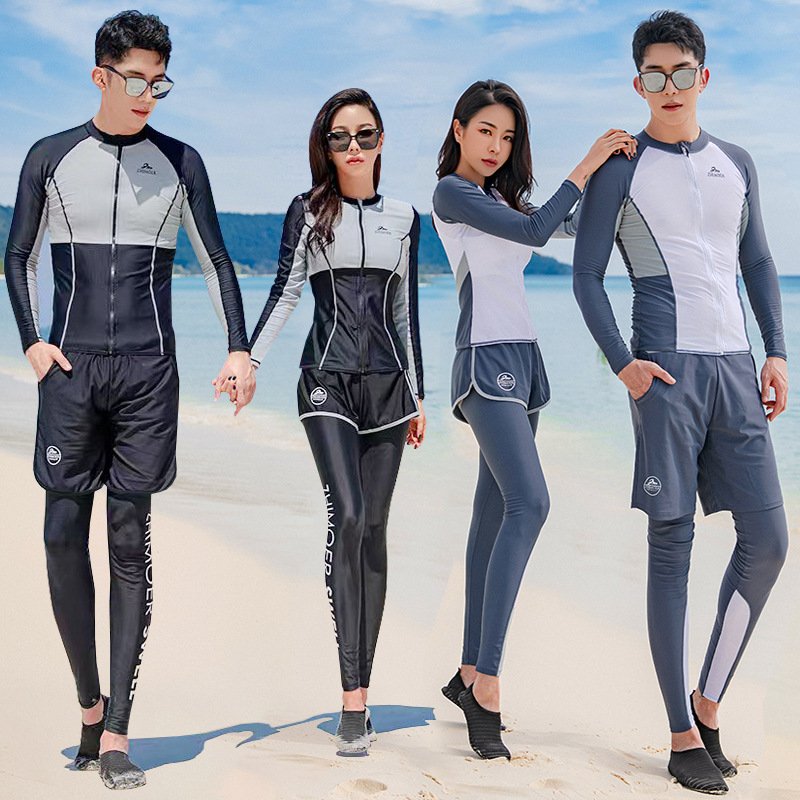 2023 Diving suit, male, long-sleeves, jellyfish, snorkeling suit, South Korea sunscreen