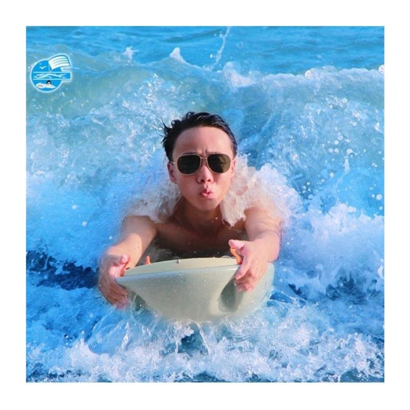 An outdoor swimming smart surfboard
