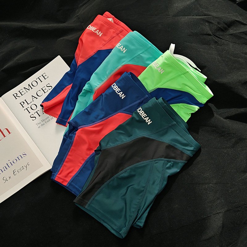 Europe and America specializing in five-minute swimsuits, men's sandbuttons low, sexy, flat-side swimming