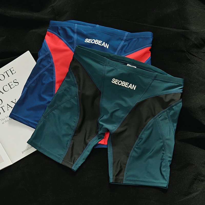 Europe and America specializing in five-minute swimsuits, men's sandbuttons low, sexy, flat-side swimming