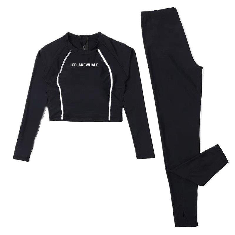 Long-sleeve bathing suit, long-sleeved, long-shut-shut-shut-shut-shut-shut-shut-covered, sun-proof, dry-dry jellyfish-swaming suit