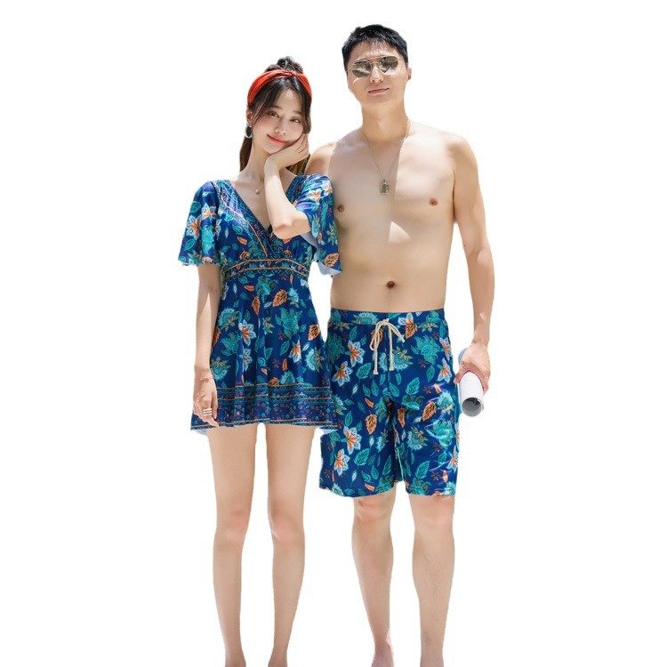 2024 new couple's swimsuit lady cosmopolitan scrawny-scrawny-scratch-scratch-scratch swimsuit
