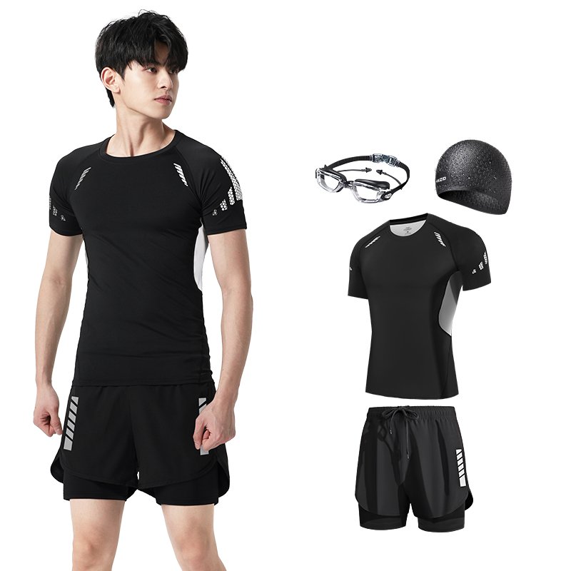 Decañonon, a man with a suit full of awkward swimsuits, 2024 new sunscreen man's shirt