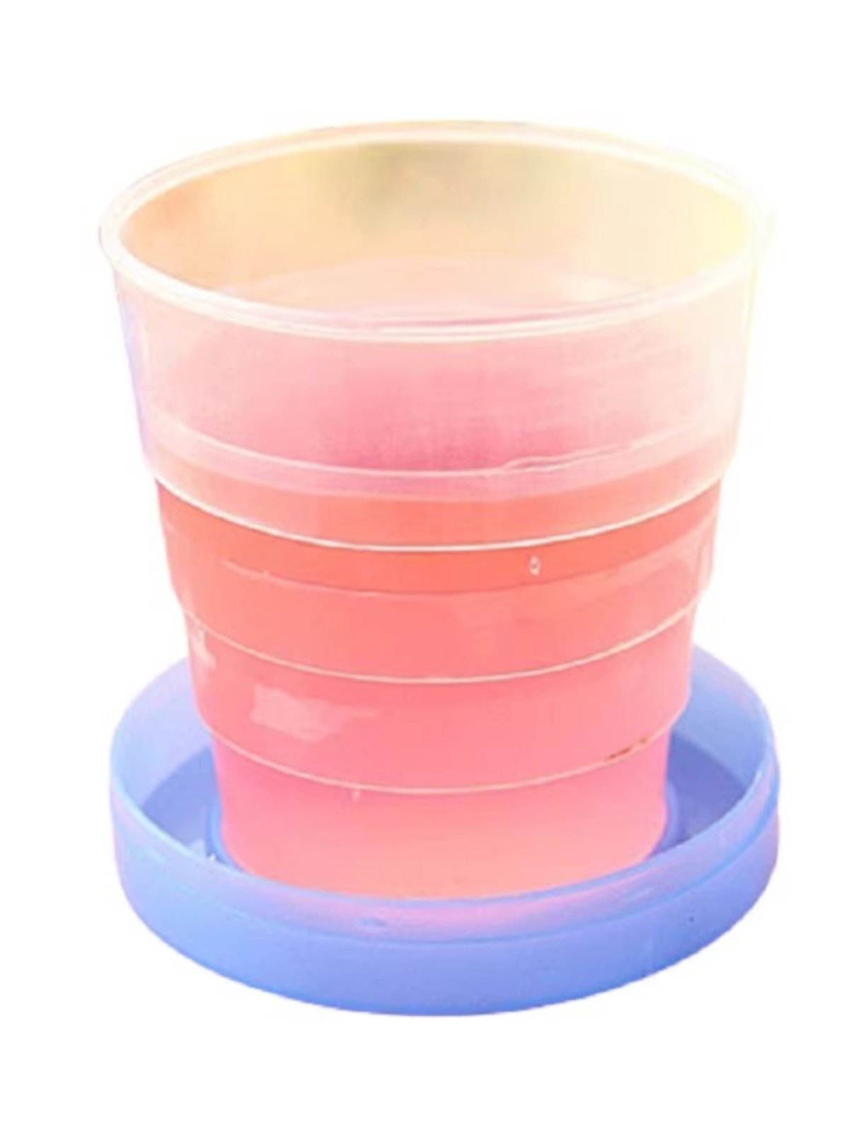 Traveler condensed cups with students' portable water cups with creative cards to fold them