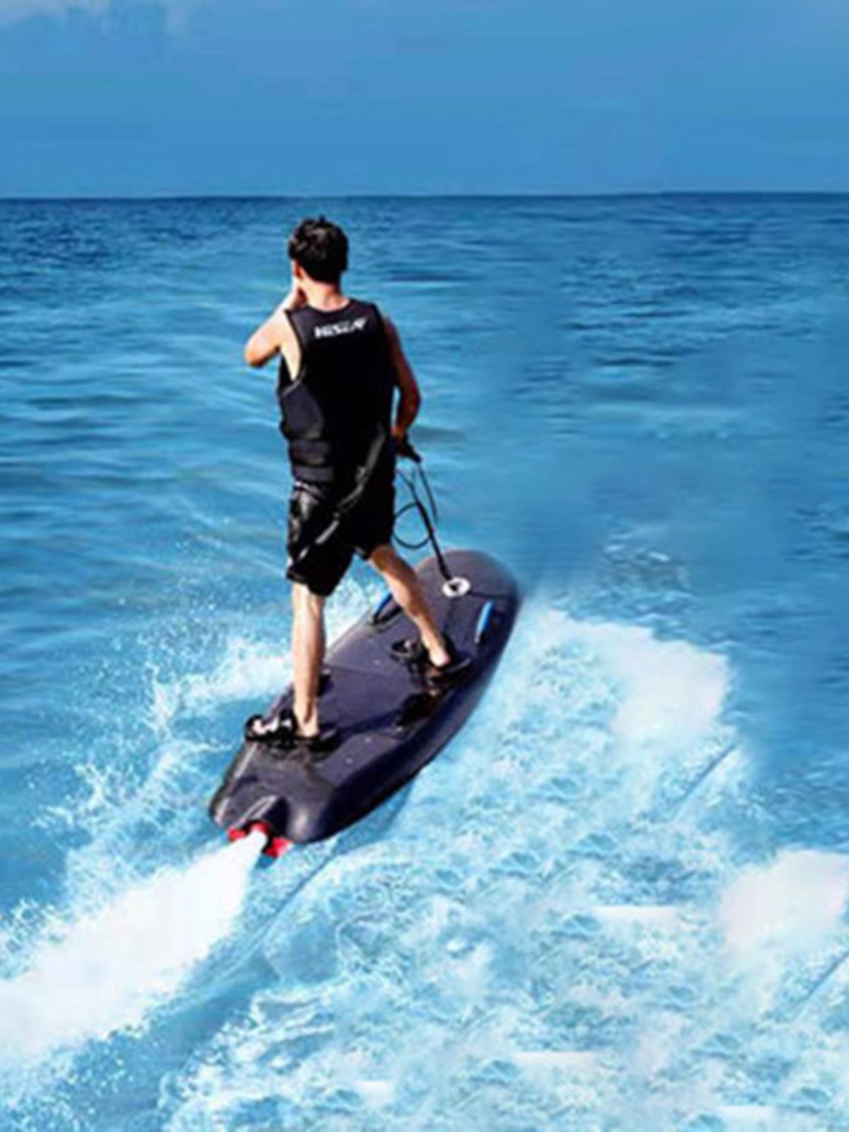 Raya Electric Carbon Fibres surfboard waterboards for high-speed water-spraying