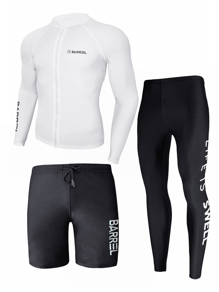 Korean wet-clothes men's waterproof-mothers' raisins for long-sleeved long-sleeved long-sleeved surfing suit swimsuit suits