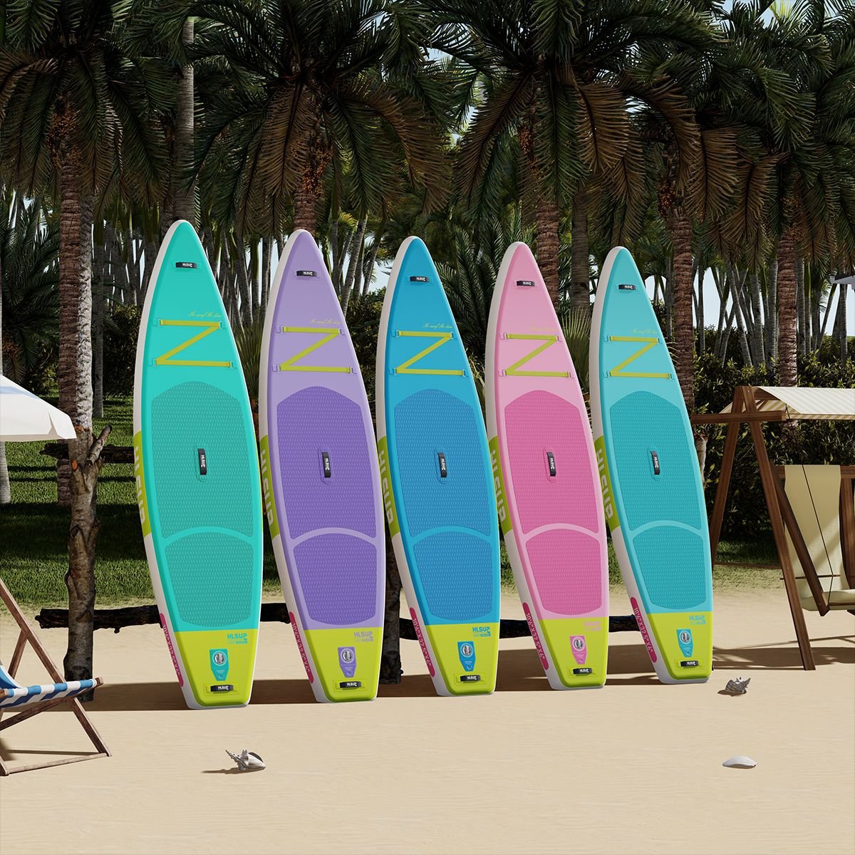 paddle inflatable surfboard, cross-border amazon stand-up sup board sportsboard surfboard