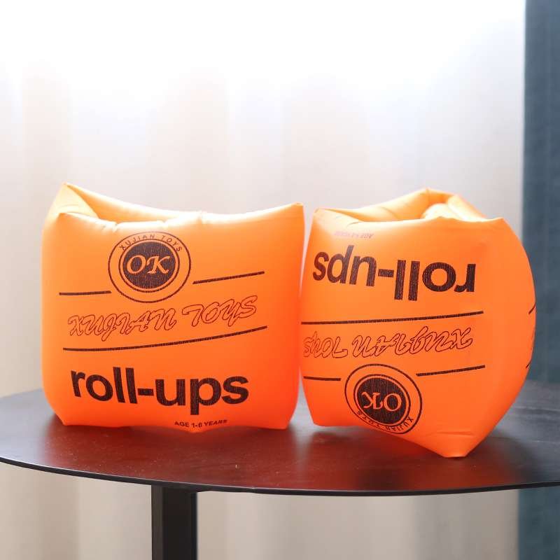 Creative and simple-quality arms around which children swim, surf, float, and save life