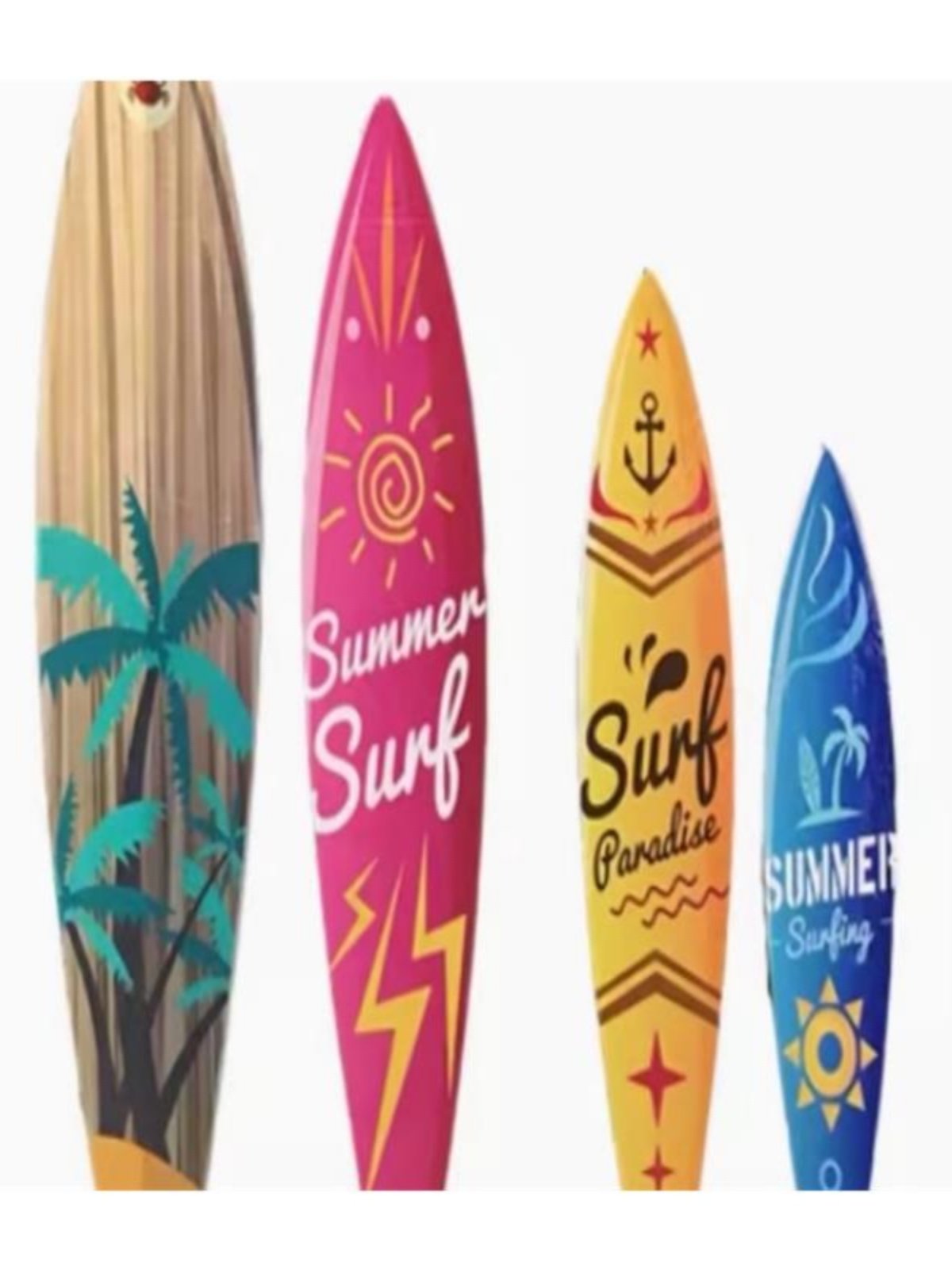 SUMMER MALL WINDOW SLABS AND SURFBOARDS