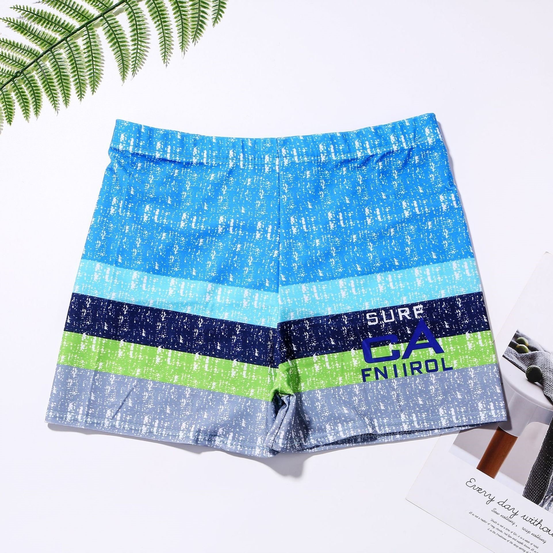 It'll hold up this summer! A man's bathing panty, a boy's swimming baby, a beach crotch