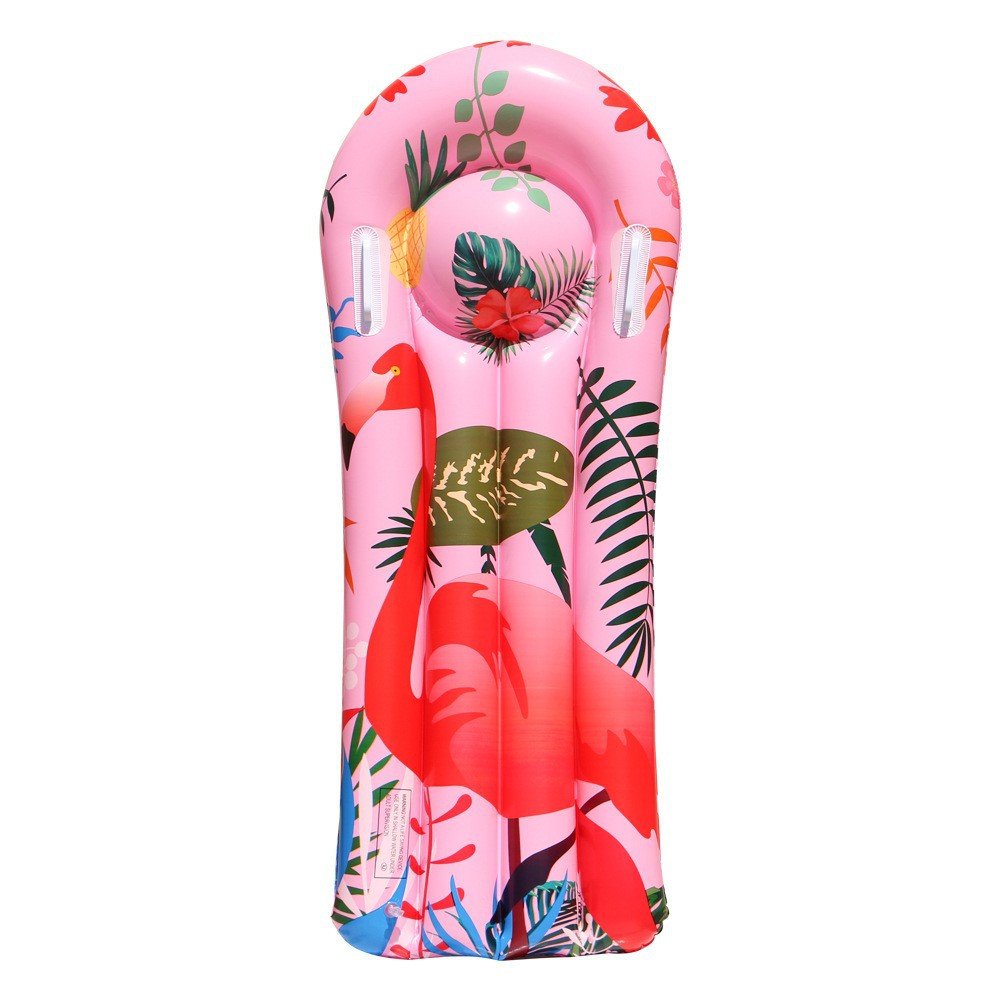 Children's surfboard floats long and thicker