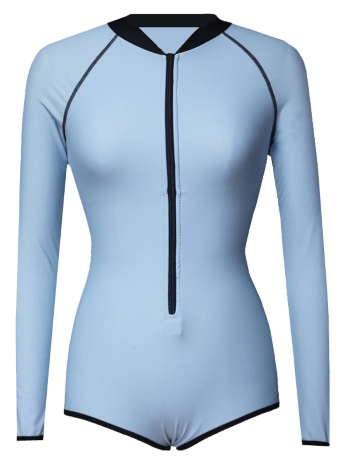 APRLPOOLDAY Thai small water protection tan chain long-sleeved girl swimsuit at Offand Hand