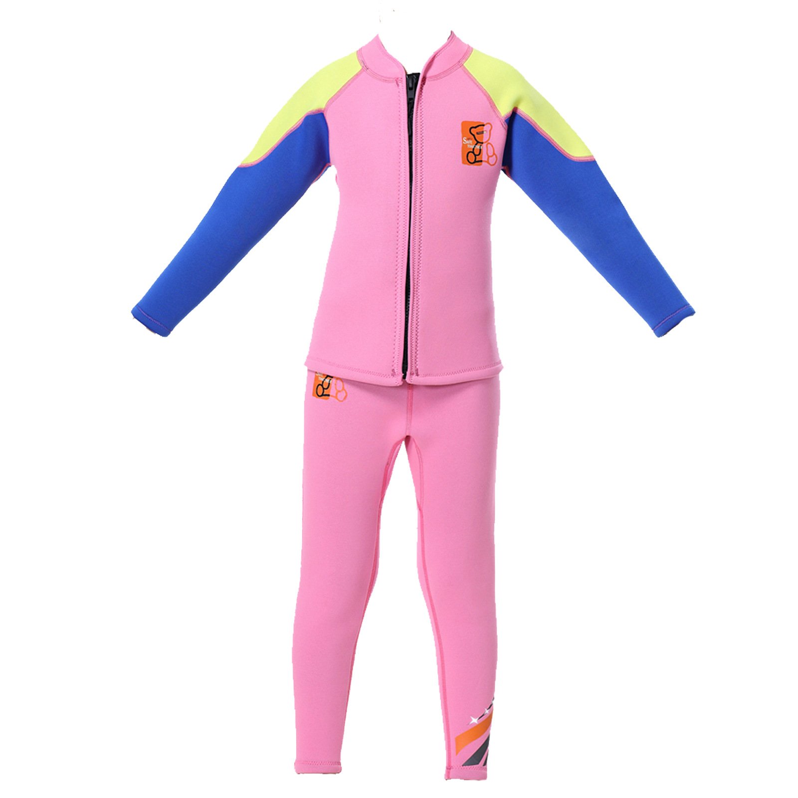CHILDREN'S COLOURED DIVING SUITS WITH A WARMER WARMER 2.5 GIRLS WITH LONG-SLEEVED, COLD-CONTINUING JELLYFISH M-MAN
