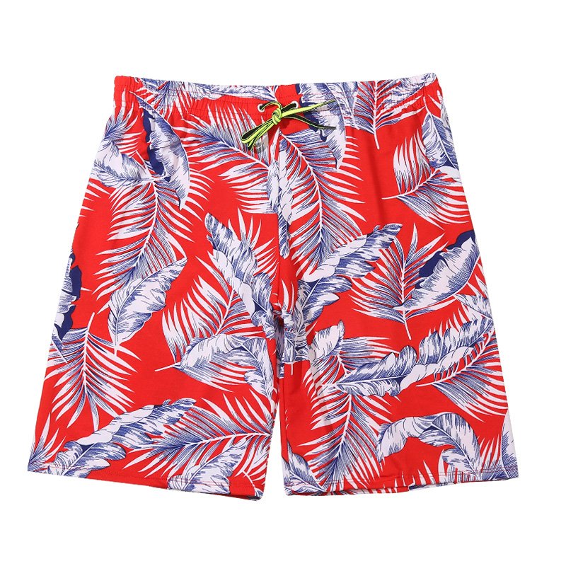 A man's bathing panty with a five-minute dry-dry stylish can get into a big beach panty for a swim