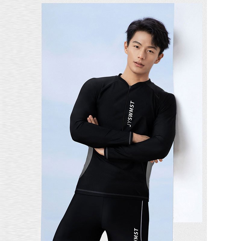 Lovers swimsuits, long-sleeved dry bathing suits, long-sleeved, long-sleeved swimming suit, surfing suit