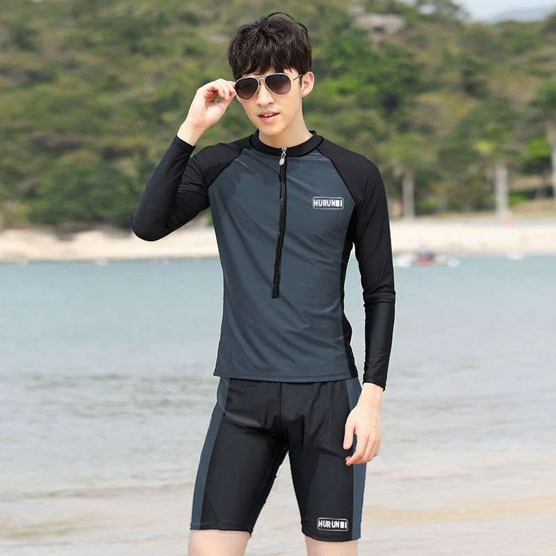 Diving-suit lover man, sunproof, dry surfing suit, long sleeves, jellyfish suit