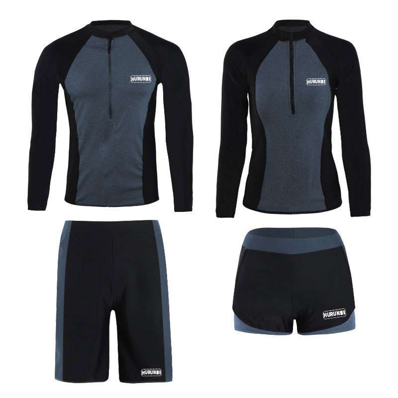 Diving-suit lover man, sunproof, dry surfing suit, long sleeves, jellyfish suit