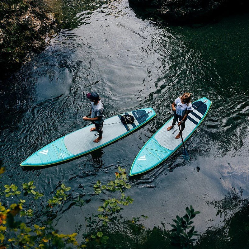 FANATIC BRAND OARS ARE INFLATABLE AND TAKE A RECREATIONAL RACE TO TRACK, AND SUP OARS