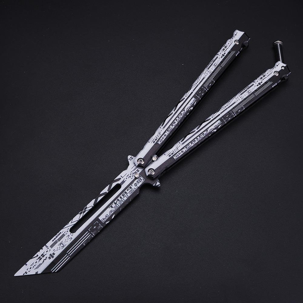 new specialty butterflies, csgo, uncut, stainless steel folding toy protection