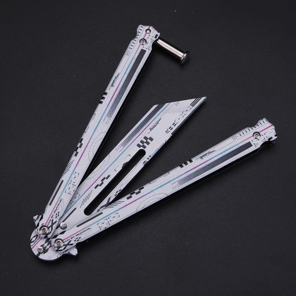 new specialty butterflies, csgo, uncut, stainless steel folding toy protection