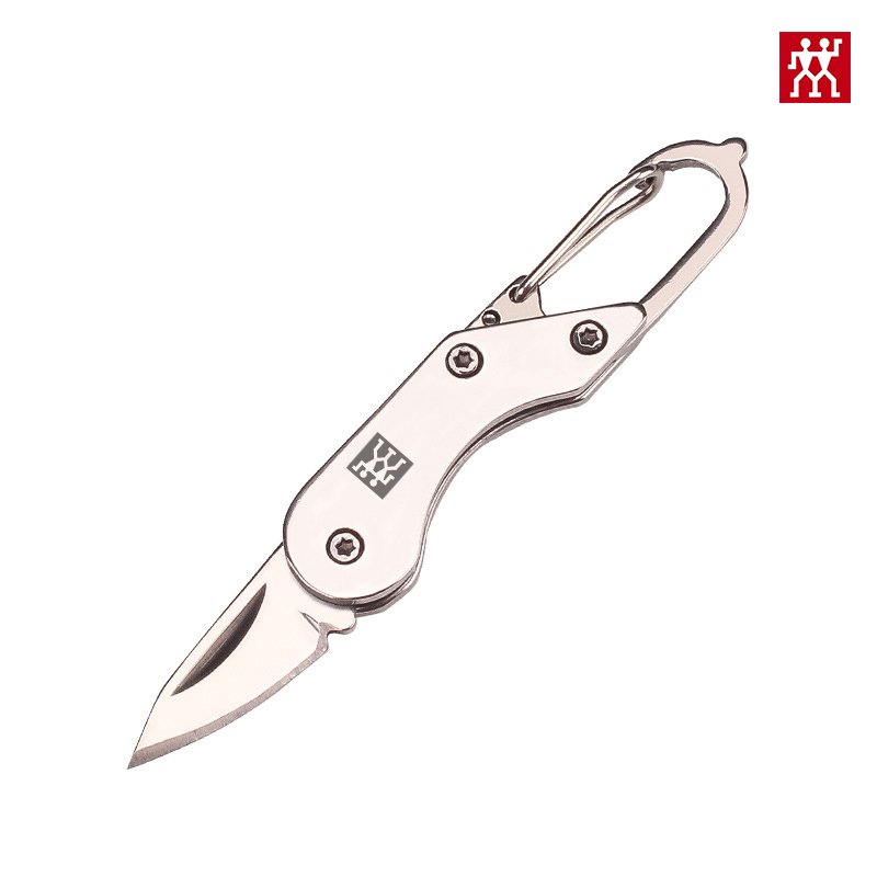 The German double-tailed mini-wire with the military engineer's little knife, the sharp-and-high-heavy key button, the delivery knife