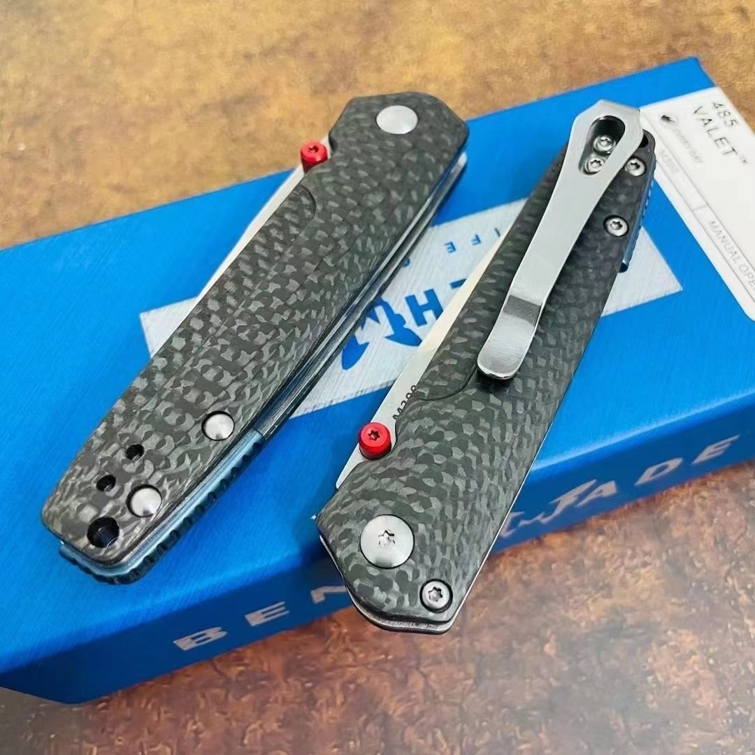 BUTTERFLY BM 485 EXTERIOR FOLDING KNIFE D2 STEEL-FIBRE AXLE-CARB-CARRYING BLADE FOR A HIGH-STRENGTH BREAKER