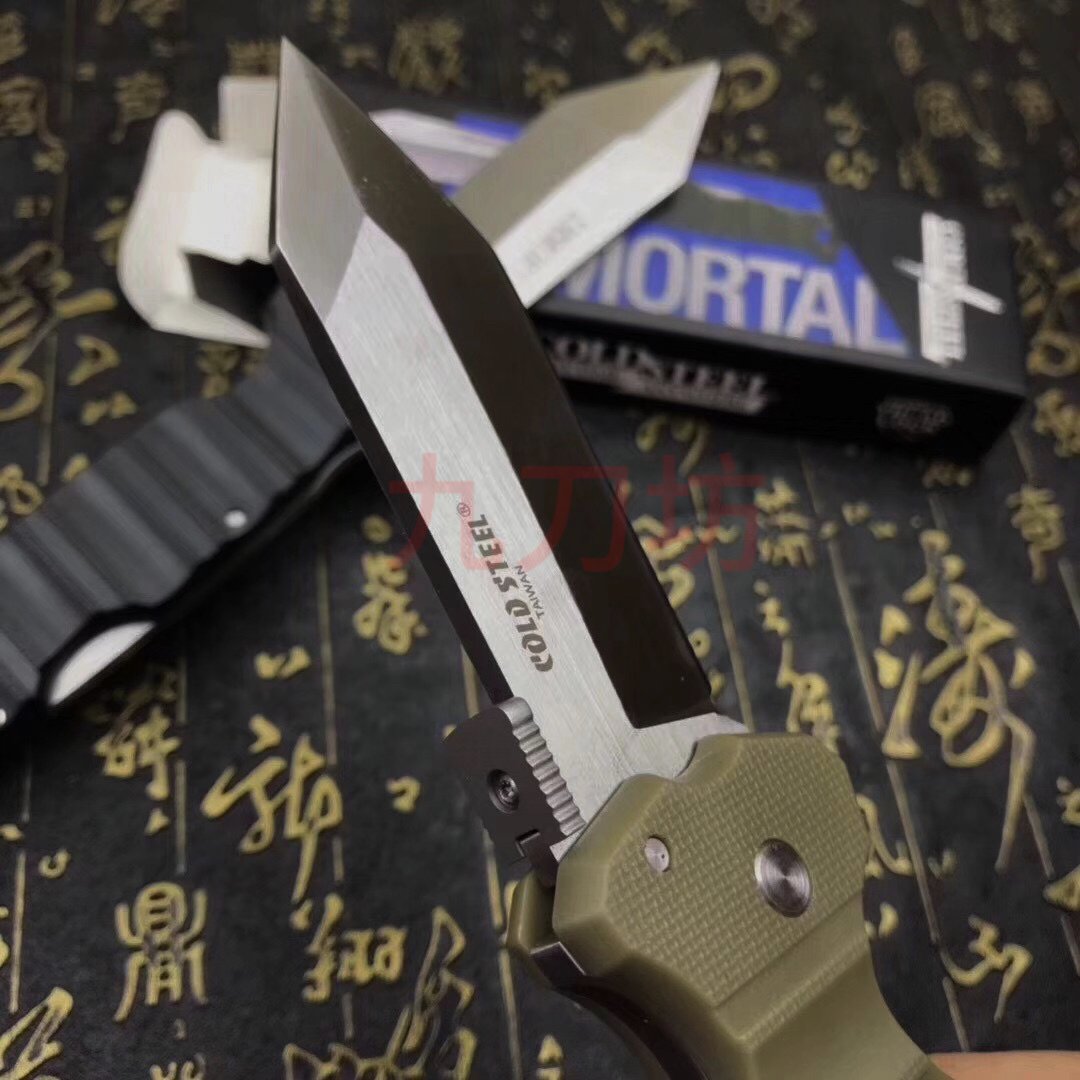 cold steel outdoor camping, multi-train knife, fruit knife, edc