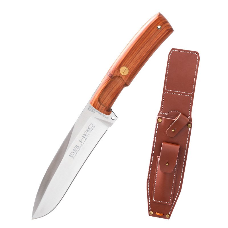 It's a hand-made, hand-made, out-of-the-door knife with a hard-cut fruit knife