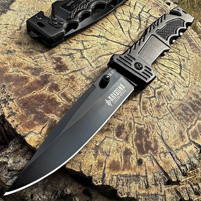 The Russian sideknife is very sharp, very hard to fold