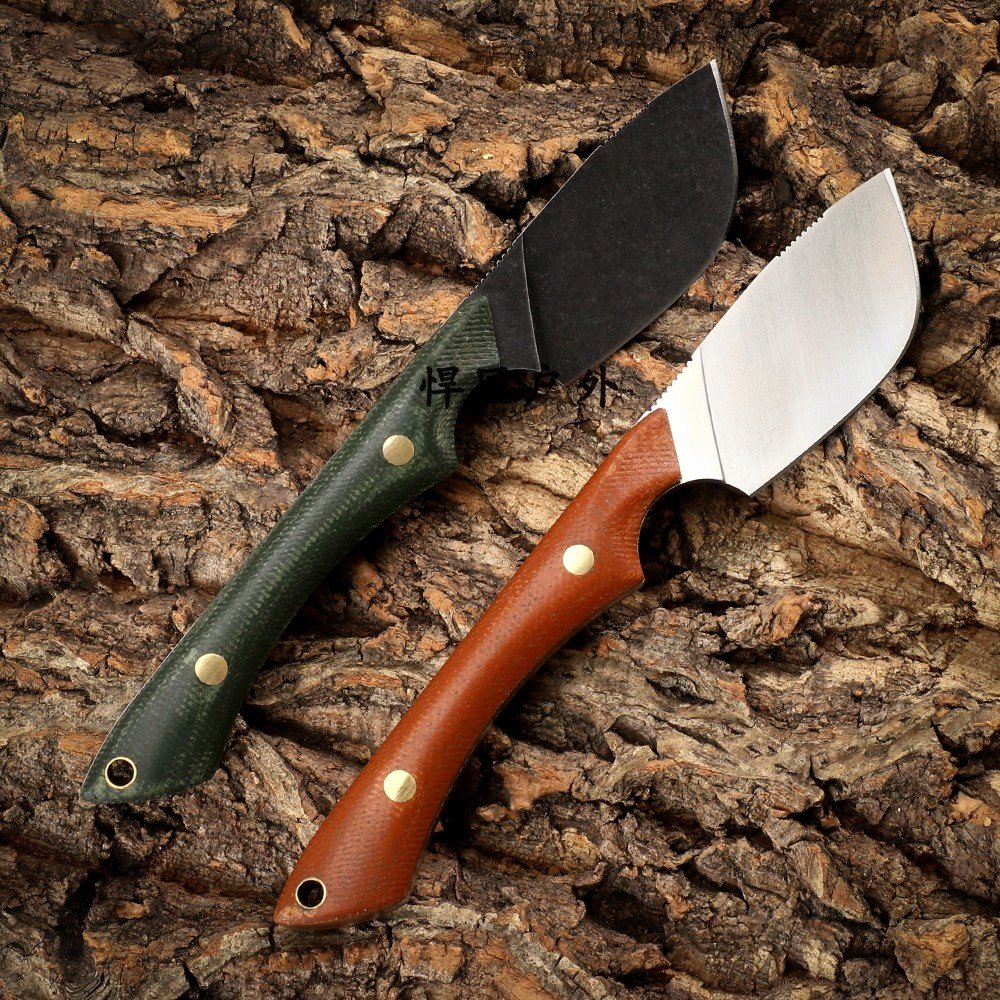 NEW OUTDOOR D2 STEEL-SLASHING FIELD KNIFE TO SURVIVE IN THE FIELD
