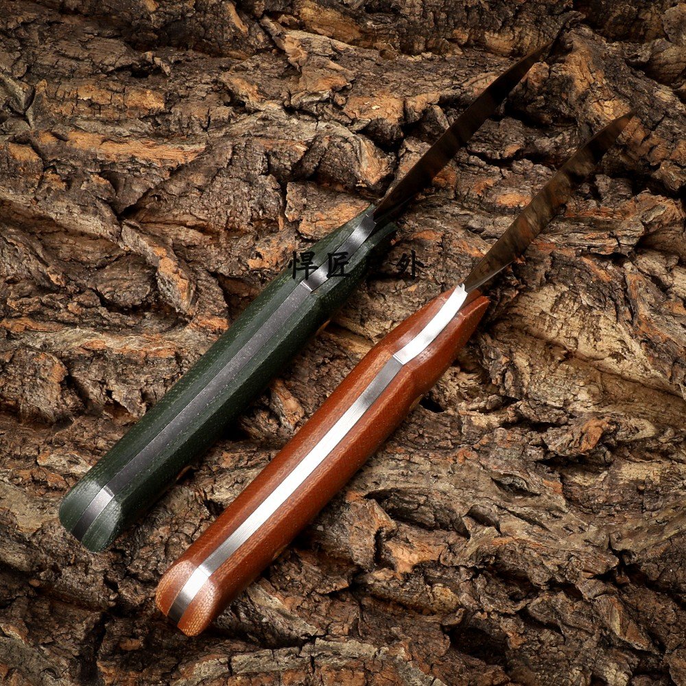 NEW OUTDOOR D2 STEEL-SLASHING FIELD KNIFE TO SURVIVE IN THE FIELD