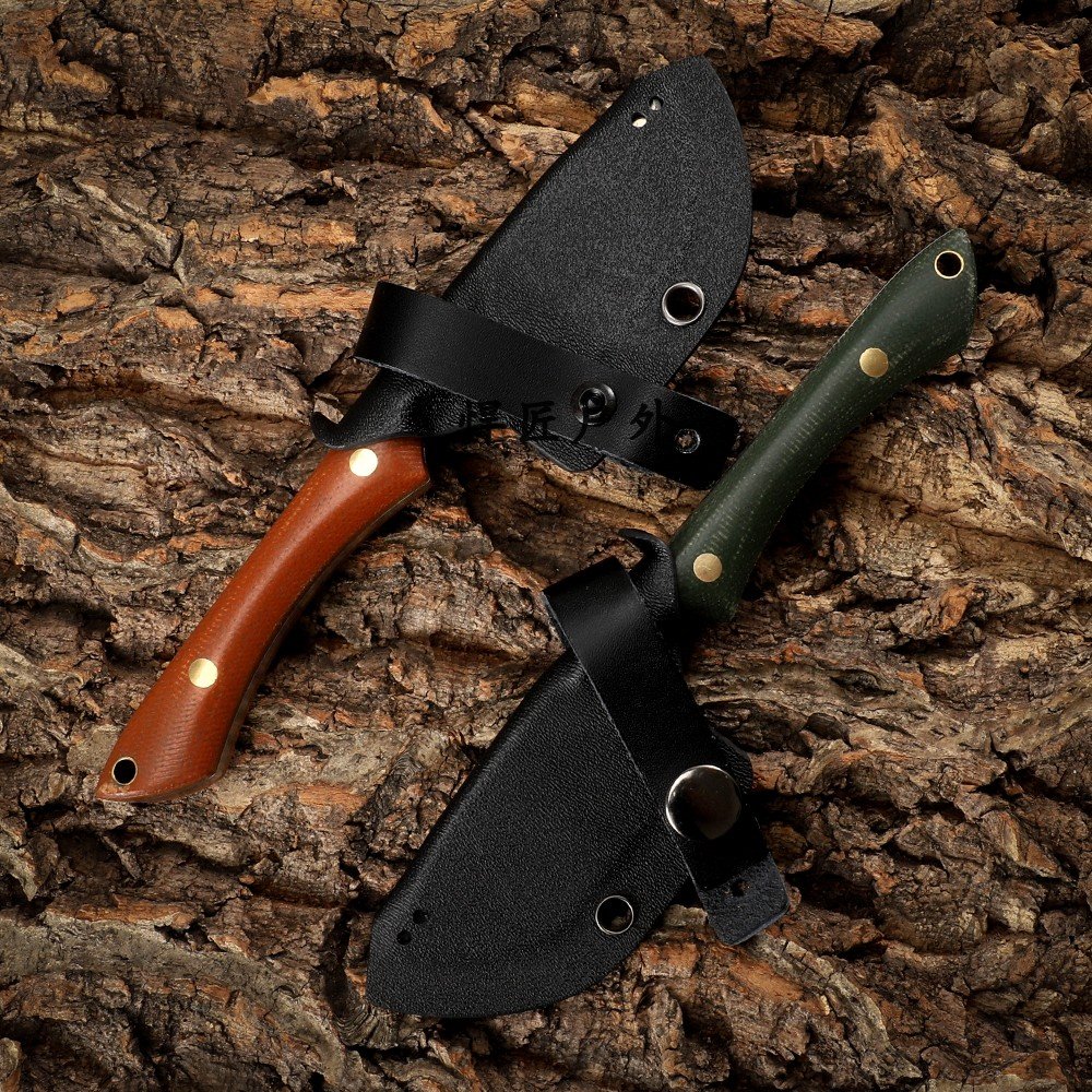 NEW OUTDOOR D2 STEEL-SLASHING FIELD KNIFE TO SURVIVE IN THE FIELD