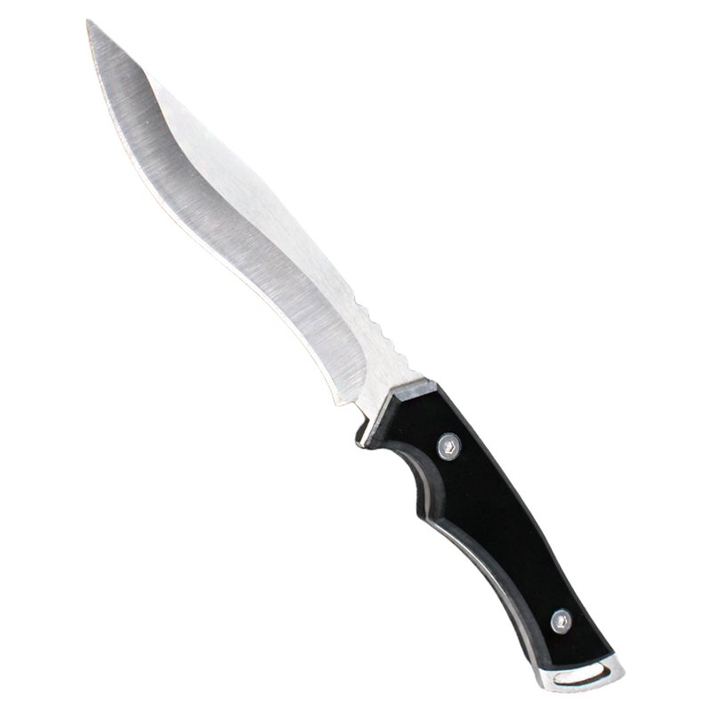 The field camp for outdoor survival uses a lot of knives with a high-strength