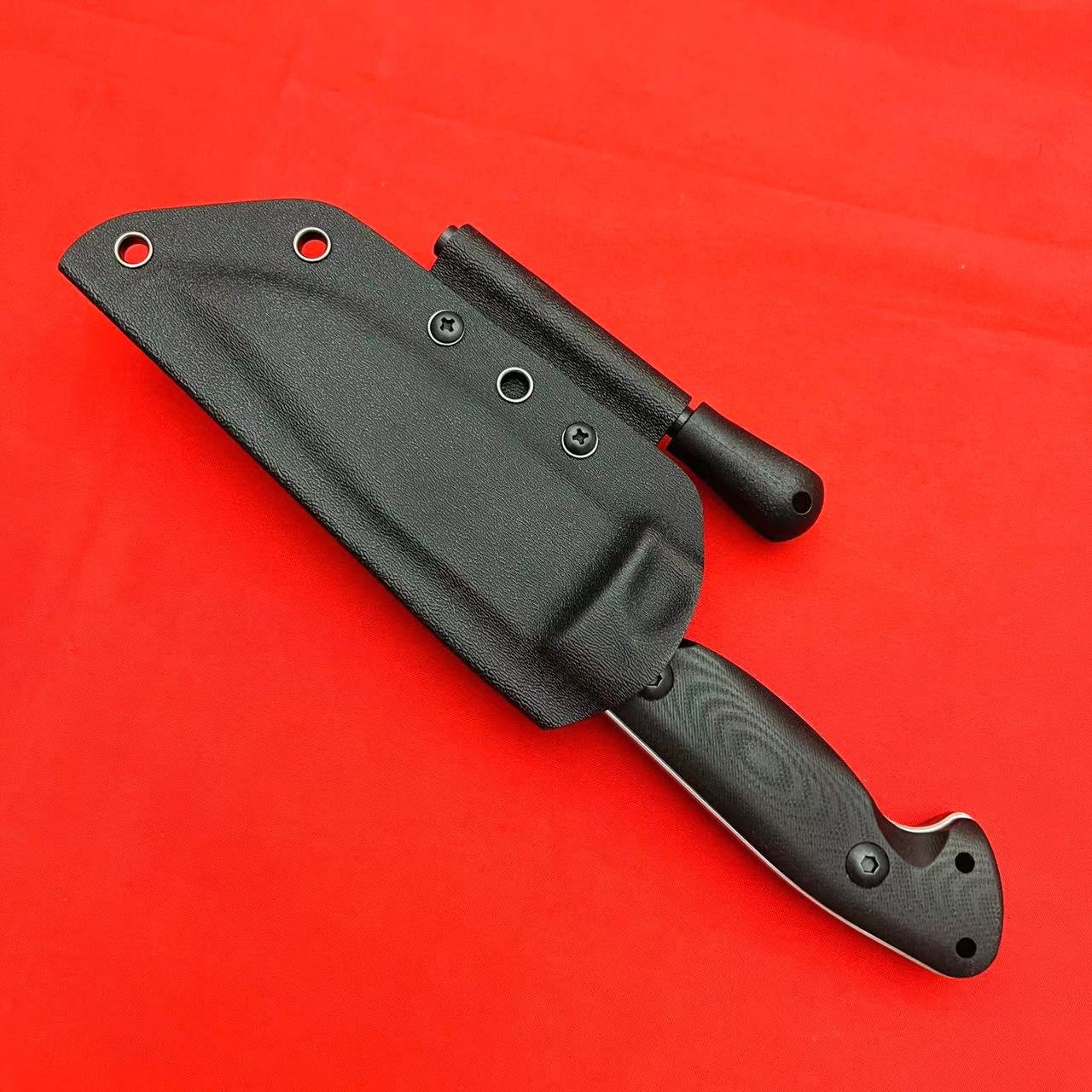 NEW DIRECT-ON-THE-GROUND D.C. 53 STEEL-HIGH-HARD, ONE-ON-ONE CAMPER KIT WITH A K-SHELL STICK