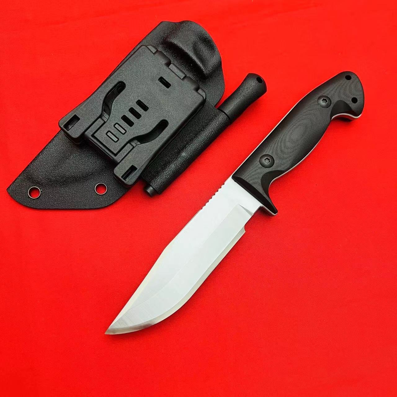 NEW DIRECT-ON-THE-GROUND D.C. 53 STEEL-HIGH-HARD, ONE-ON-ONE CAMPER KIT WITH A K-SHELL STICK
