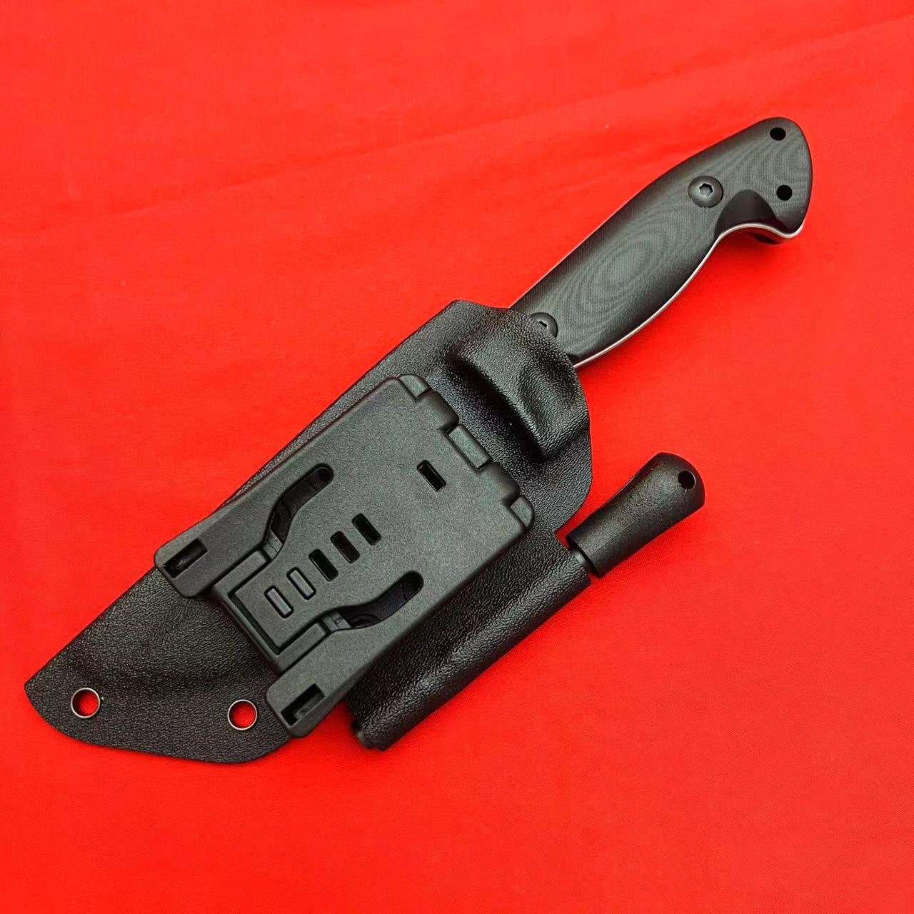NEW DIRECT-ON-THE-GROUND D.C. 53 STEEL-HIGH-HARD, ONE-ON-ONE CAMPER KIT WITH A K-SHELL STICK