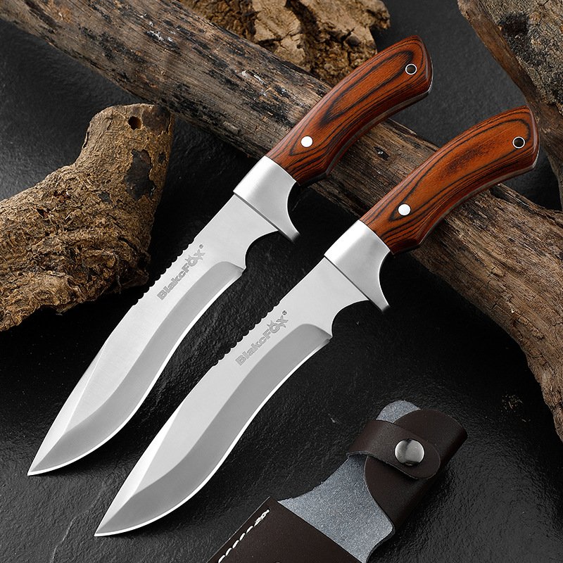A knight's exterior expediency knife, a range of durable life-saving knives and a practical camping trip, opened a road knife
