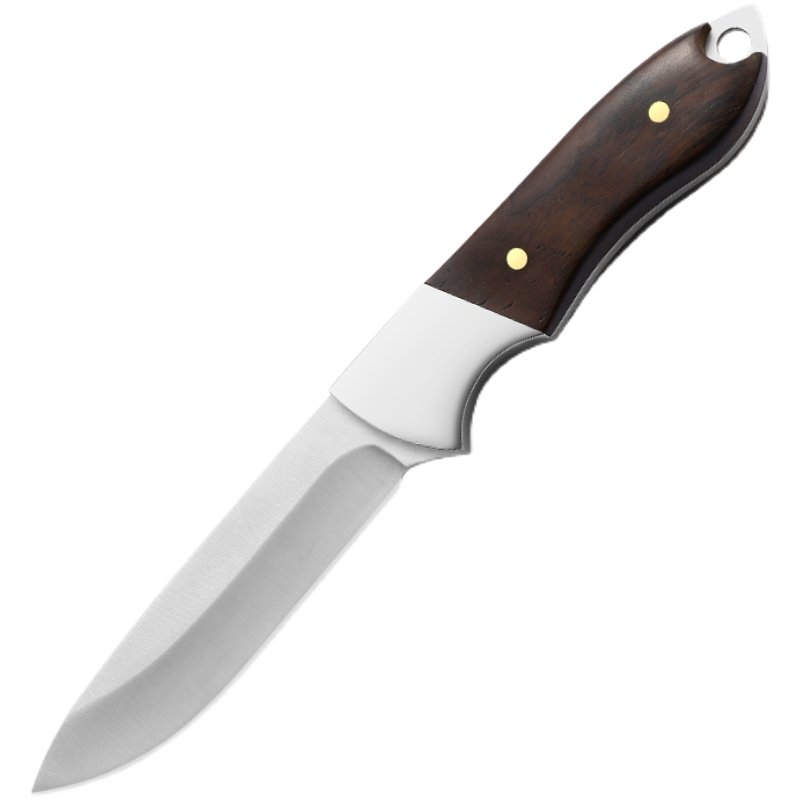 A small knife can easily carry a rusty steel camper camper with a hand and a meat knife and a fruit knife