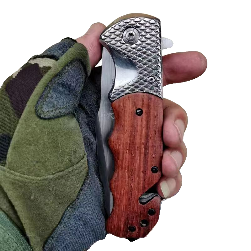 An outdoor folding knife, multi-purpose self-defense, camping in the field for life