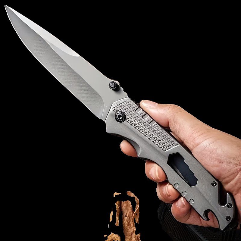 A German steel-protected knife folded with a fruit-strung field to survive Browning camping with a knife