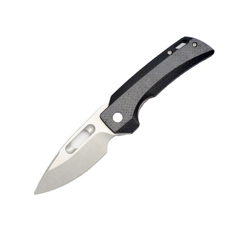 K110 STEEL HIGH-HEAVY FOLDING KNIFE OUTSIDE THE HOUSE WITH A SHARP BLADE AND A FRUIT KNIFE TO CAMP