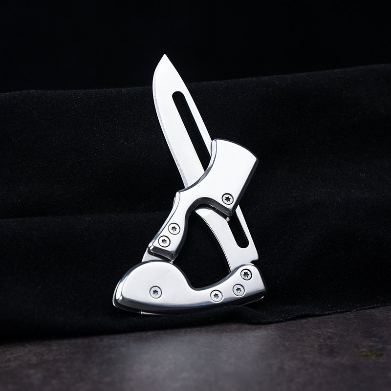 RM5864 GOOD-QUALITY CARBON STEEL AND FRUIT BLADES FOLDING SMALL, PRACTICAL KNIVES