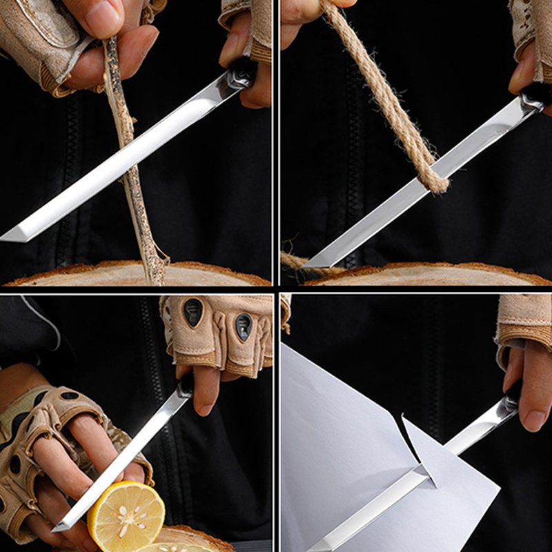 A multi-purpose, small knife with a guacamole
