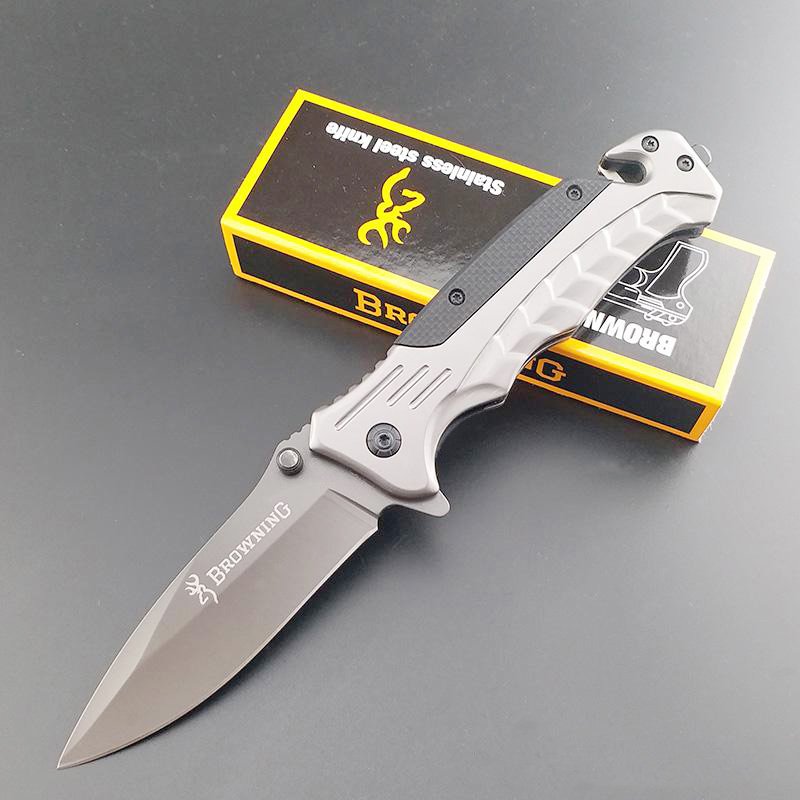 All steel with a high-intensity knife and a multi-purpose knife to protect the body