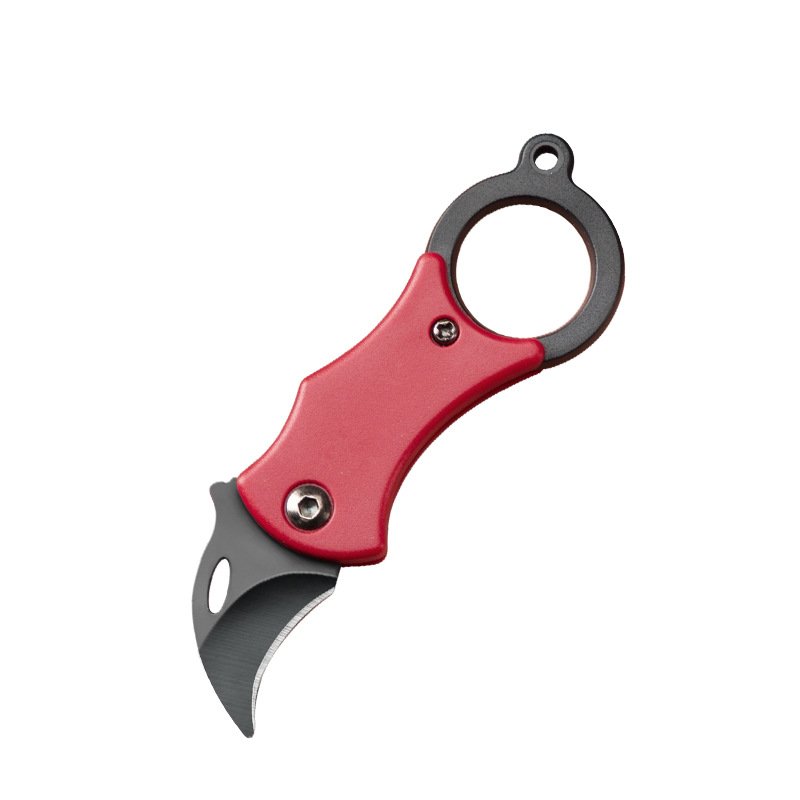 An open-door knife with a guacamole knife for a family trip