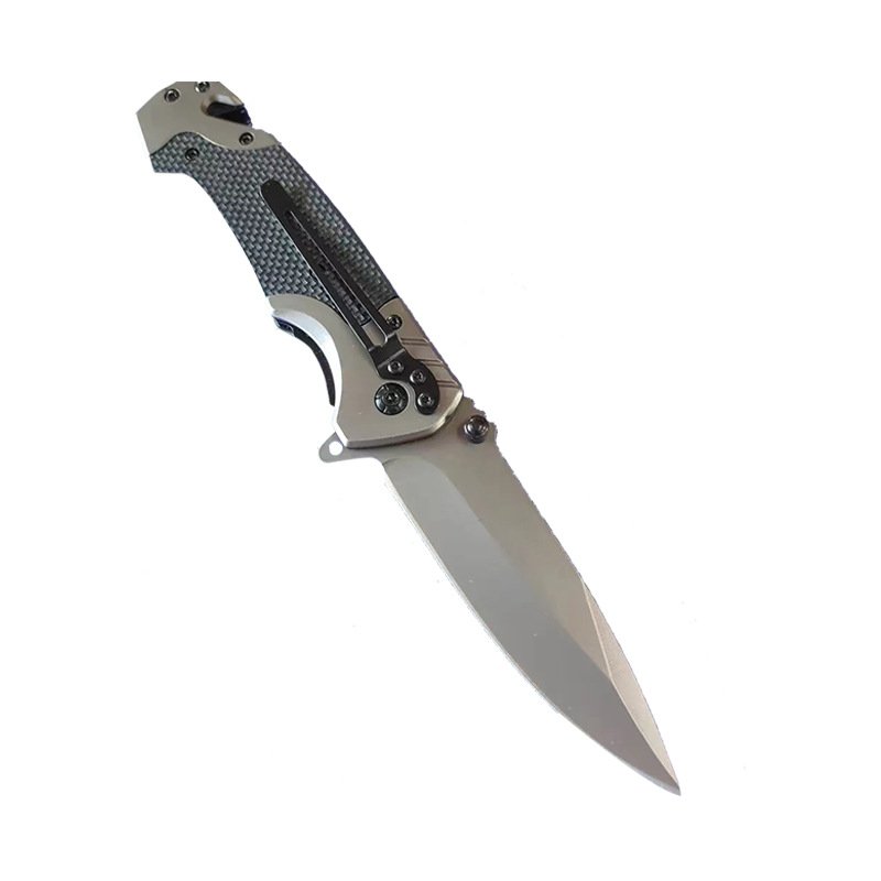 An outdoor knife with a folding knife, a sharp, high-strength cold weapon knife, and a fielding fruit knife