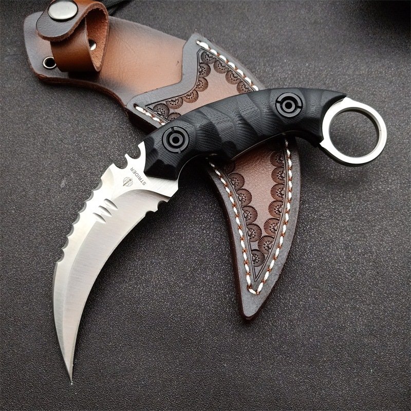 A HIGH-HARD D2-STRINGED KNIFE OUTSIDE THE HOUSE